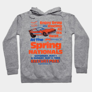 1982 Spring Nationals Drag Racing Hoodie