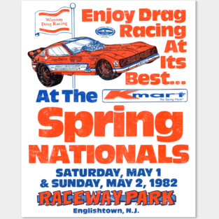 1982 Spring Nationals Drag Racing Posters and Art