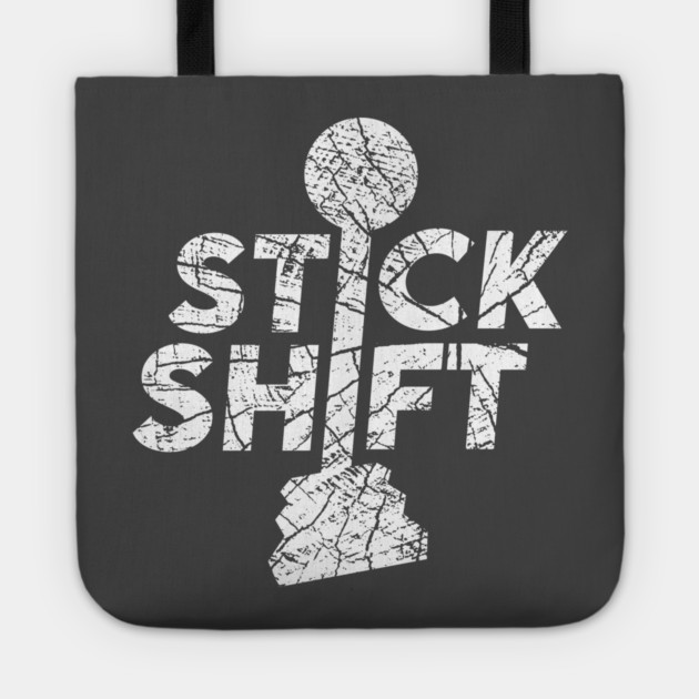 Stick Shift Tote by enrynz
