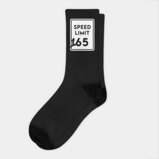 Speed Limit 165 Socks