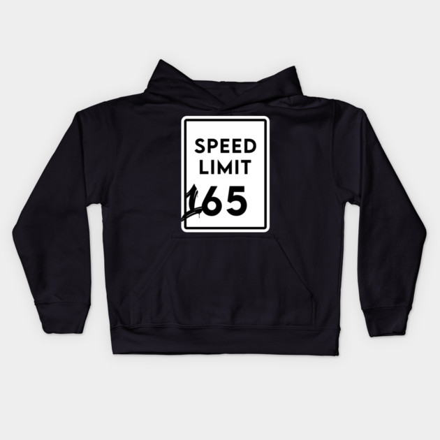 Speed Limit 165 Kids Hoodie by enrynz