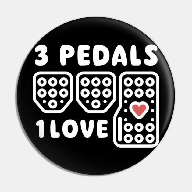 3 Pedals 1 Love Pin by enrynz