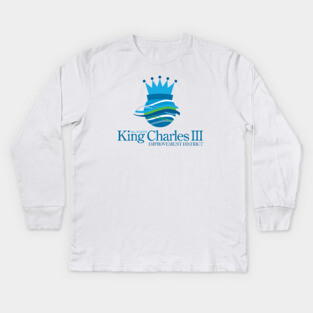 King Charles III Improvement District Kids Long Sleeve T-Shirt