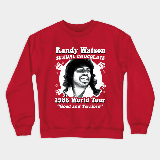 Randy Watson 1988 World Tour Crewneck Sweatshirt by dumbshirts