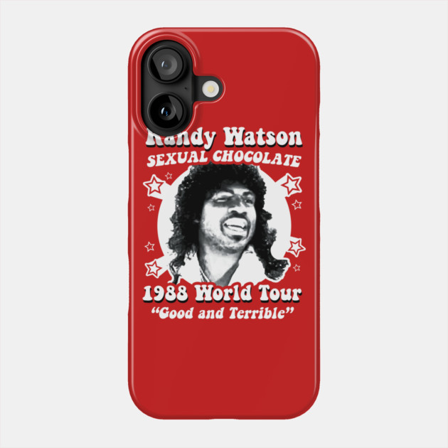 Randy Watson 1988 World Tour Phone Case by dumbshirts