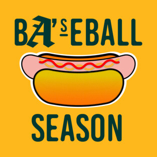 Baseball Season - Hotdog T-Shirt