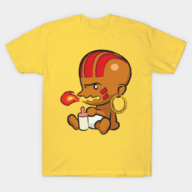 Baby Street Fighters: Dhalsim T-Shirt by ohshirtdotnet