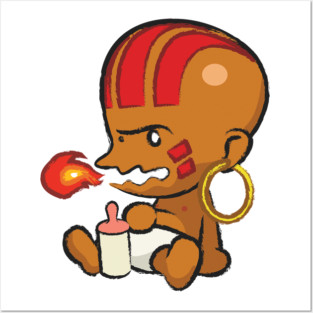 Baby Street Fighters: Dhalsim Posters and Art
