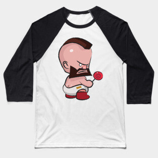 Street Fighter Babies: Zangief Baseball T-Shirt