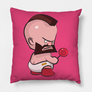 Street Fighter Babies: Zangief Pillow