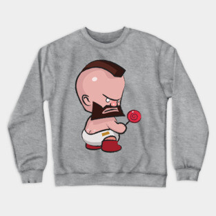 Street Fighter Babies: Zangief Crewneck Sweatshirt