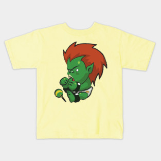 Street Fighter Babies: Blanka Kids T-Shirt