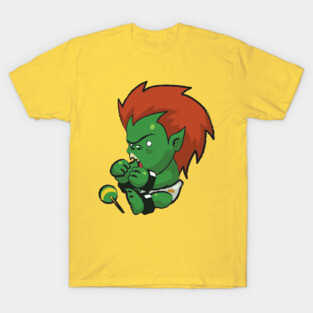 Street Fighter Babies: Blanka T-Shirt