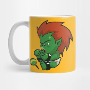 Street Fighter Babies: Blanka Mug