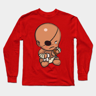 Street Fighter Babies: Sagat Long Sleeve T-Shirt
