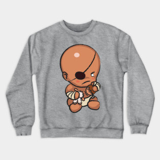 Street Fighter Babies: Sagat Crewneck Sweatshirt