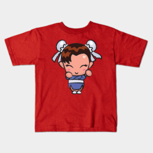 Street Fighter Babies: Chun Li Kids T-Shirt
