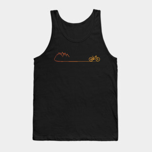 mountain bike mtb gift cycling cyclist mountain biker Tank Top