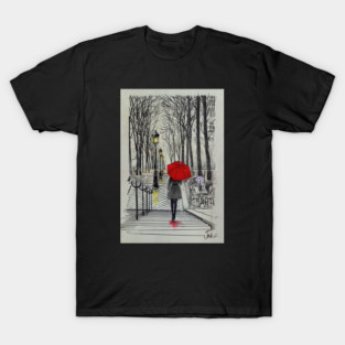 Walking Montmartre T-Shirt