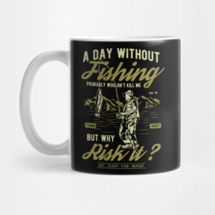 Fishing Funny Pun Mug