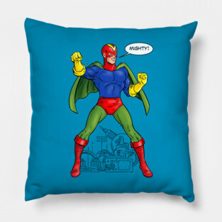 Mighty Men Color Pillow