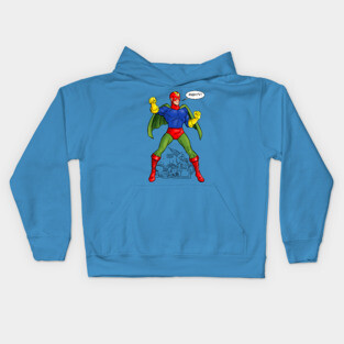 Mighty Men Color Kids Hoodie