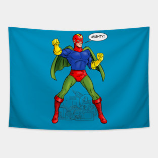 Mighty Men Color Tapestry