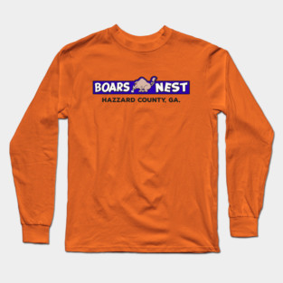 Boars Nest, Hazzard County Long Sleeve T-Shirt