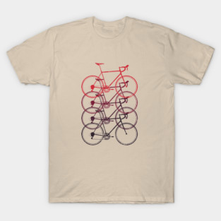 road bike race bike biker cycling cyclist bicycle T-Shirt