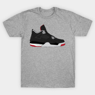 jordan 4 bred t shirt