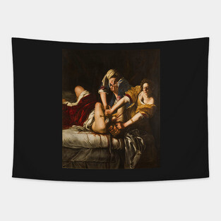 Judith Slaying Holofernes, Artemisia Gentileschi, 1620 Tapestry