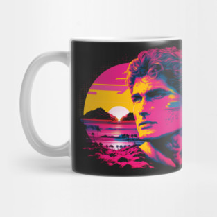 Synthwave David Hasselhoff Mug