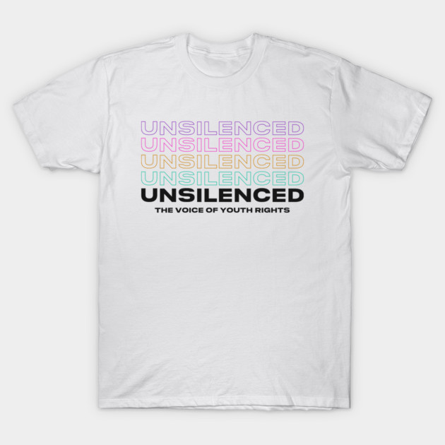 Unsilenced White Label T-Shirt by Unsilenced Project, Inc.
