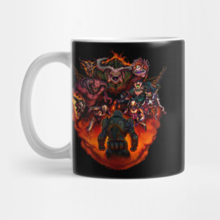 angry guy in mars hell Mug