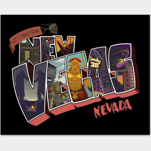 Greetings from New Vegas Posters and Art