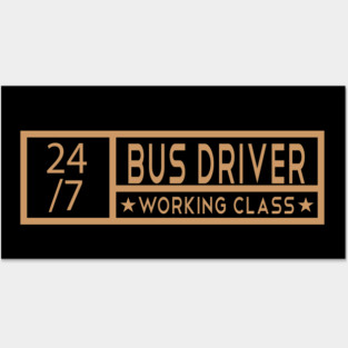 Bus Driver Tittle Job Posters and Art