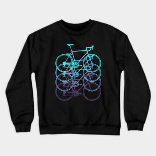road bike race bike cycling bicycle biker cyclist gift Crewneck Sweatshirt