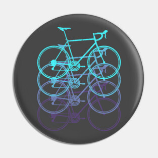 road bike race bike cycling bicycle biker cyclist gift Pin