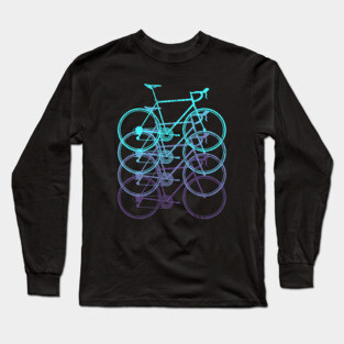 road bike race bike cycling bicycle biker cyclist gift Long Sleeve T-Shirt