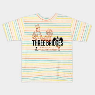 Three Bridges Bar & Grill Villa Del Lago Coronado Springs Resort Kids T-Shirt