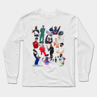 F1 Driver Collective Long Sleeve T-Shirt
