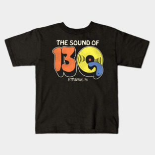 13Q Pittsburgh Retro Defunct Radio Station Kids T-Shirt