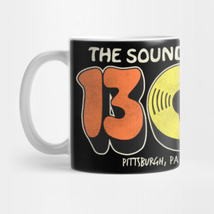 13Q Pittsburgh Retro Defunct Radio Station Mug