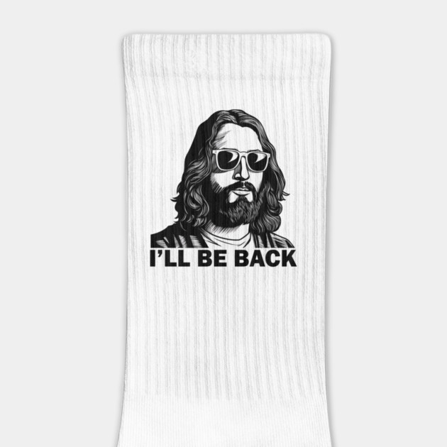 Christian, I'll Be Back, Jesus Saying, Motivational by logiamerch