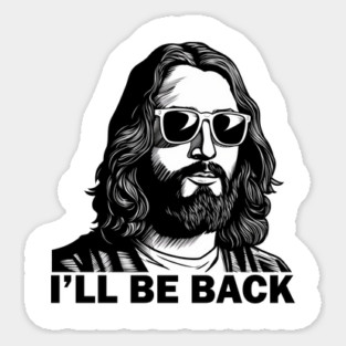 Christian, I'll Be Back, Jesus Saying, Motivational Magnet