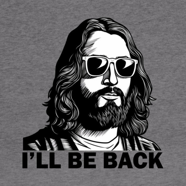 Christian, I'll Be Back, Jesus Saying, Motivational by logiamerch