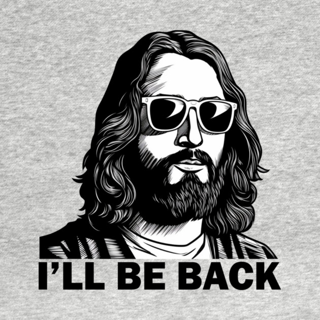 Christian, I'll Be Back, Jesus Saying, Motivational by logiamerch