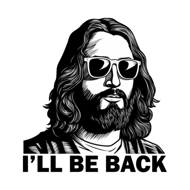 Christian, I'll Be Back, Jesus Saying, Motivational by logiamerch