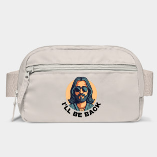 Christian, I'll Be Back, Jesus Saying, Motivational Bag