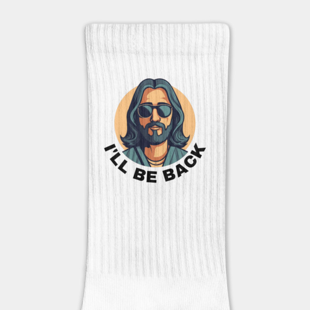 Christian, I'll Be Back, Jesus Saying, Motivational by logiamerch